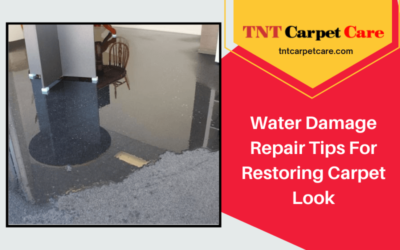 Water Damage Repair Tips For Restoring Carpet Look