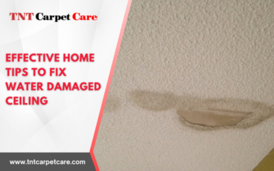 Effective Home Tips to Fix Water Damaged Ceiling 
