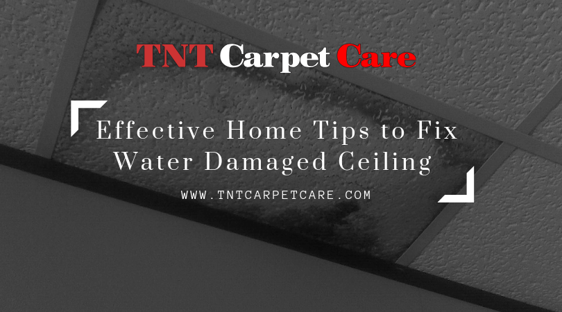 Effective Home Tips to Fix Water Damaged Ceiling