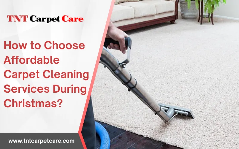 How To Choose Affordable Carpet Cleaning Services During Christmas?