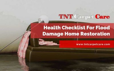 Health Checklist For Flood Damage Home Restoration