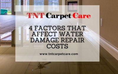 4 Factors That Affect Water Damage Repair Costs 