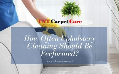 How Often Upholstery Cleaning Should Be Performed?
