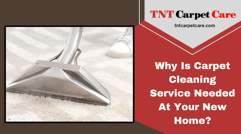 Why is Carpet Cleaning Service Needed at Your New Home