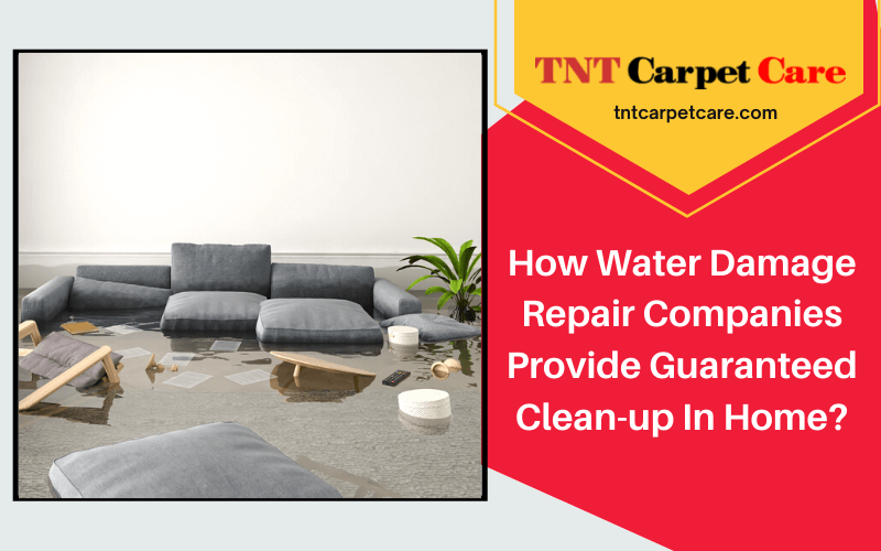 How Water Damage Repair Companies Provide Guaranteed Clean-up In Home?