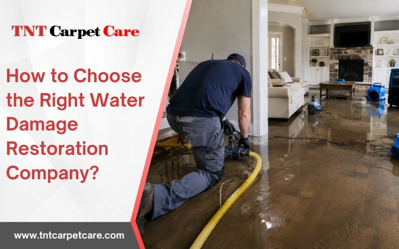 How To Choose The Right Water Damage Restoration Company?