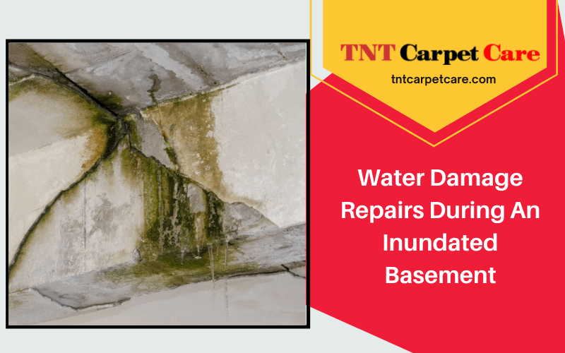 Water Damage Repairs During An Inundated Basement