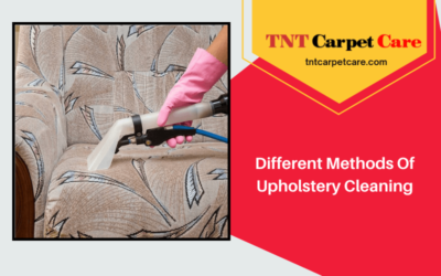 Different Methods Of Upholstery Cleaning