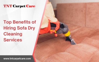 Top Benefits of Hiring Sofa Dry Cleaning Services